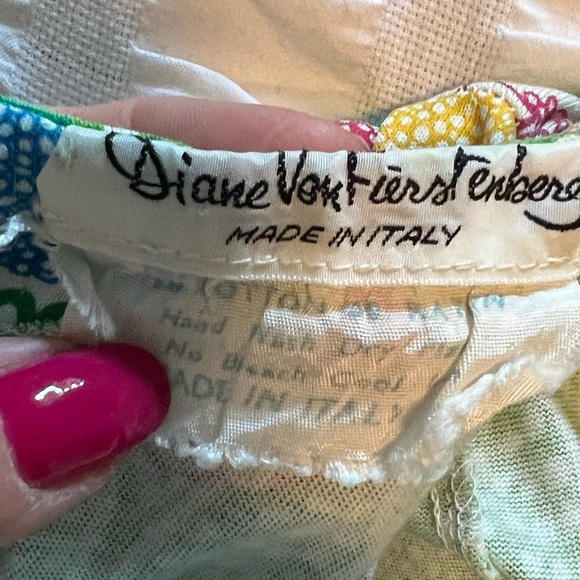 Diane Von Furstenberg summer long dress vintage#DVF - Picture 3 of 11
